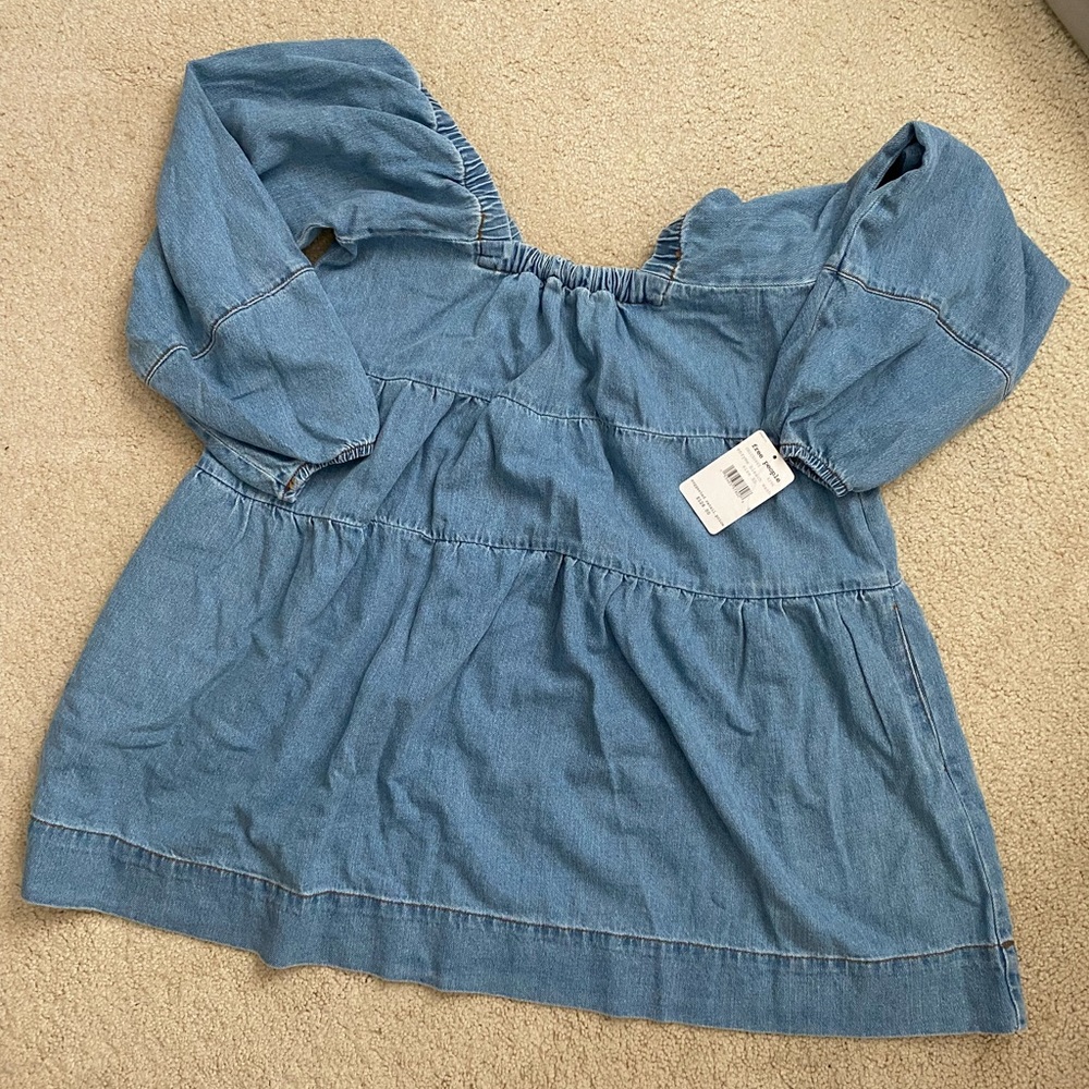 Free People Lou Jean Babydoll dress